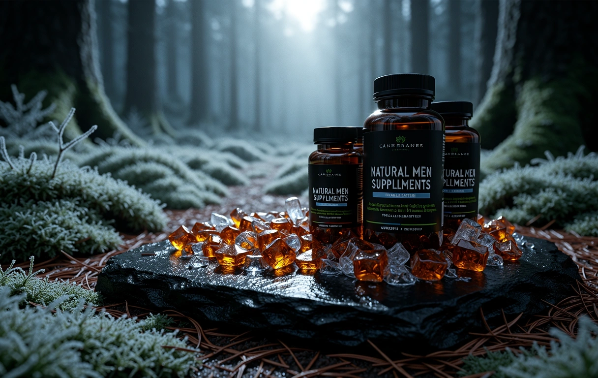 Mroźny las symbolizujący naturalną rezyliencję