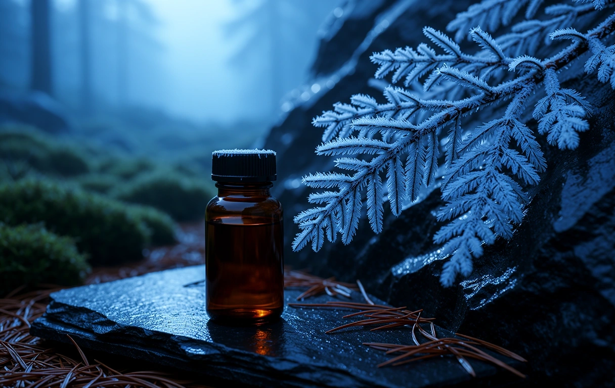 Mroźna natura symbolizująca czystość i dyscyplinę